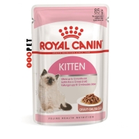پوچ رویال کنین کیتن در سس گوشت Royal Canin kitten
